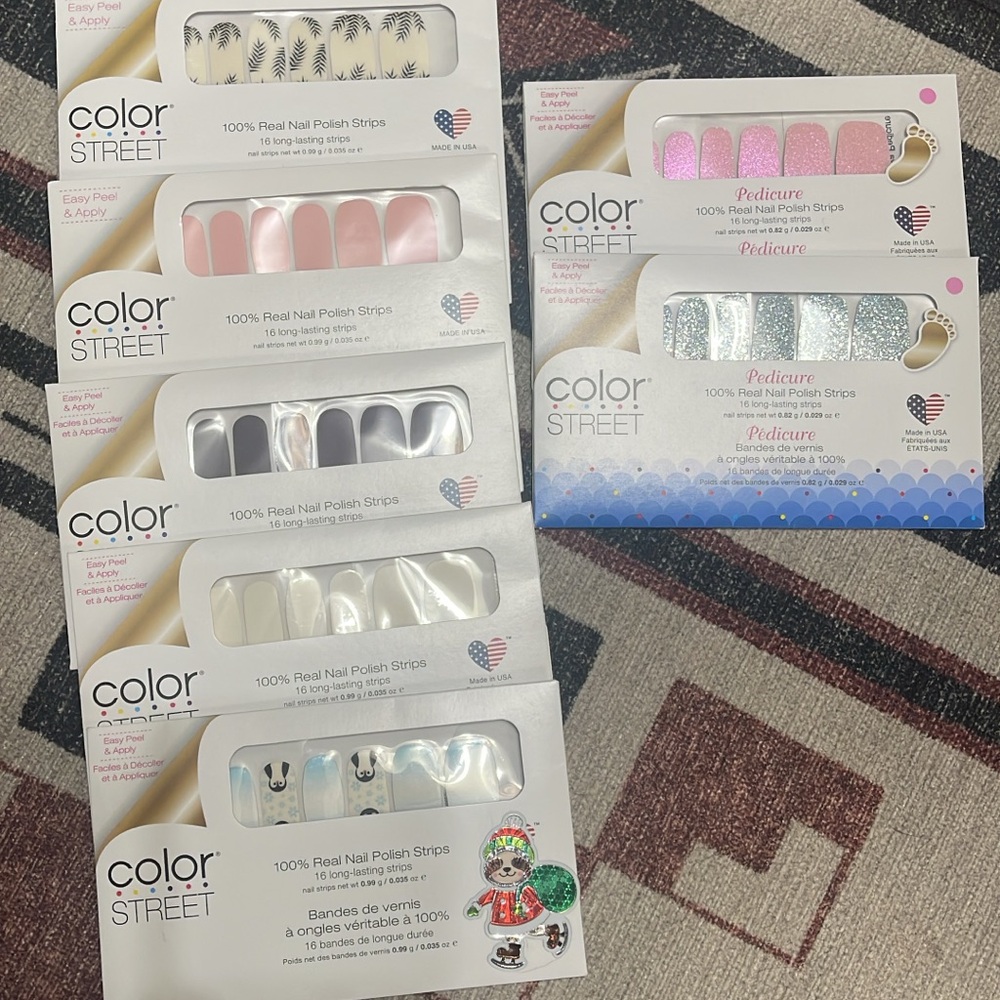 Color Street Nail Polish Strips Collection - manicure and pedicure
